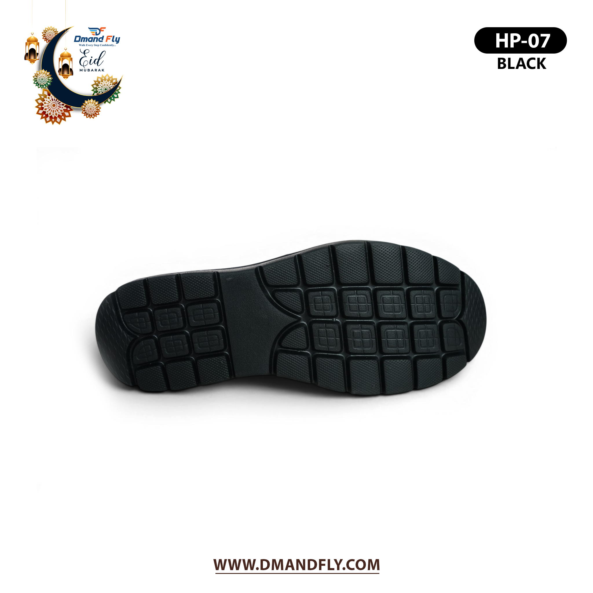 HP-07 Black – প্রিমিয়াম কোয়ালিটির চামড়ার হাফ সু - Image 8